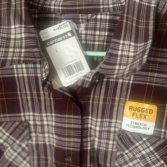 Women’s Carhartt Button Down shirt NWT XXL - Picture 3 of 4